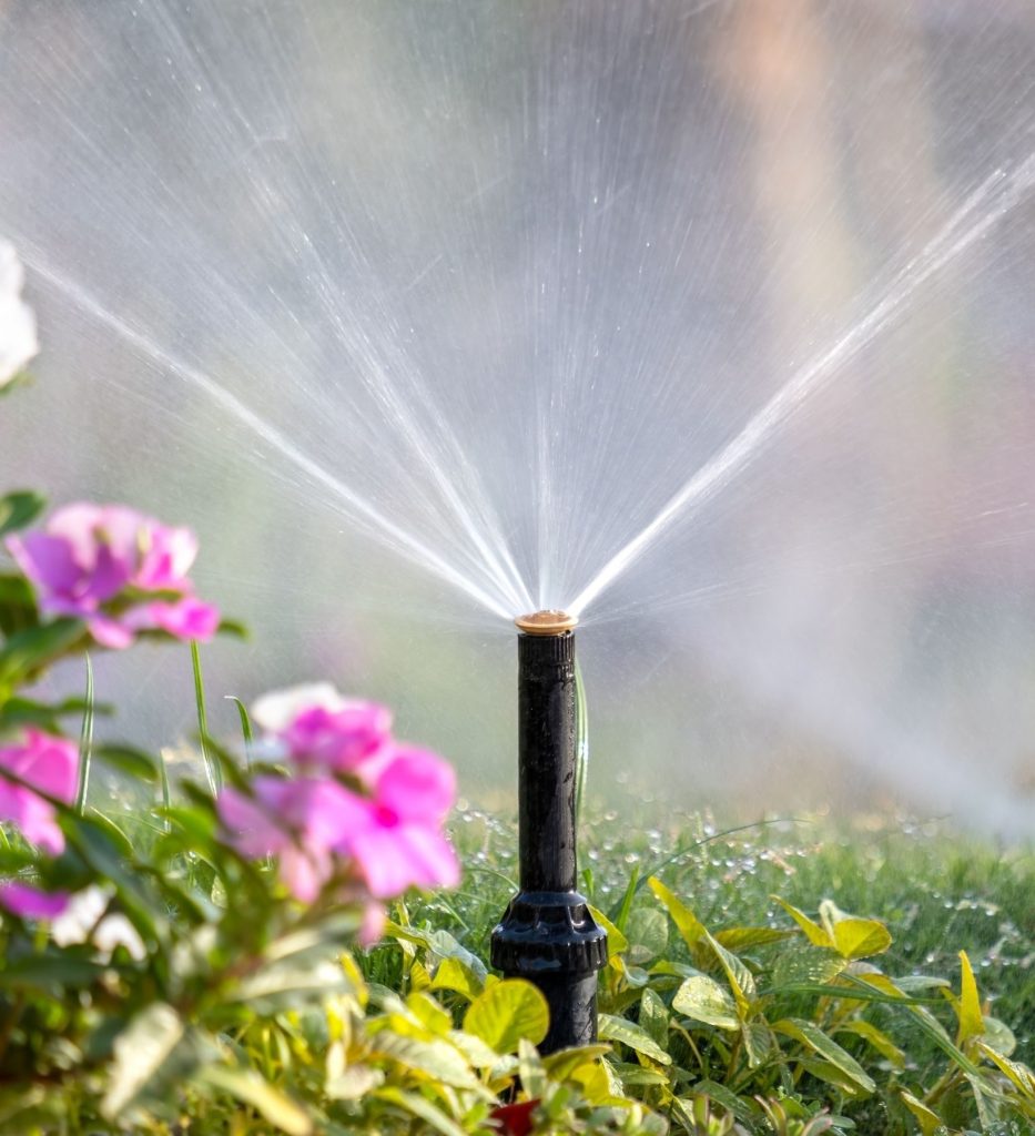 Smart irrigation system installed for a home lawn in Southampton Ontario
